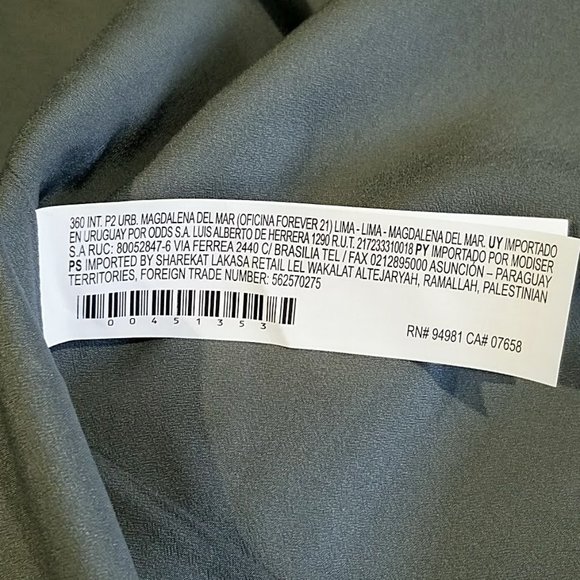 New FOREVER 21 Midi Dress Size S Womens Open Back Split Slit Leg Celestial Print - Picture 14 of 14